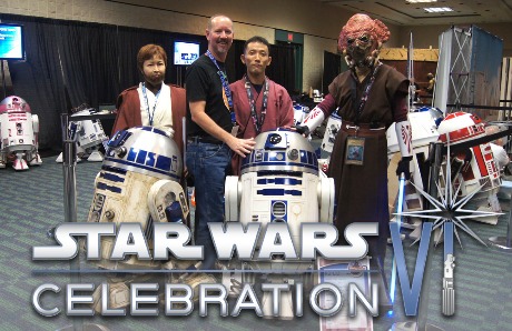 STARWARS CELEBRATION VI (6) obi-wan cosplay fan table vegetable carving