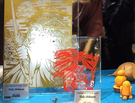 StarWars_Celebration_Anaheim-スターウォーズ・セレブレーション papercut art 切り絵