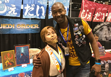スターウォーズセレブレーションオーランド、オビワンコスプレ